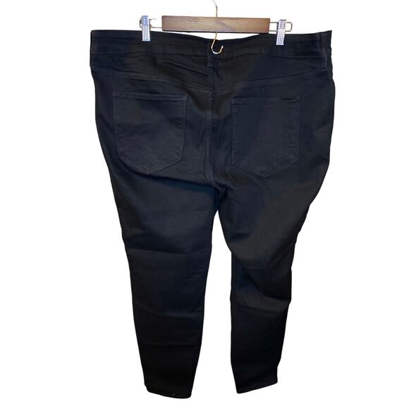 Old Navy Rockstar Super Skinny High Rise Dark Wash Jeans Plus Size 24 - Picture 5 of 7